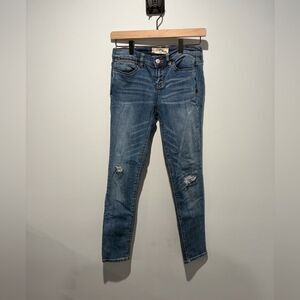 Dittos Distressed Denim Blue Skinny Jeans 26